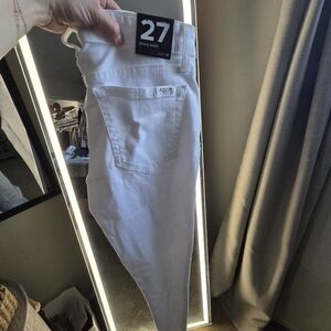 Joe's Jeans White Skinny Ankle Jeans